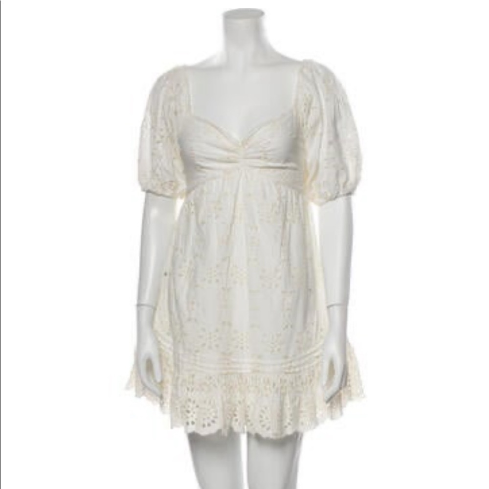 Cleobella square neckline eyelet dress